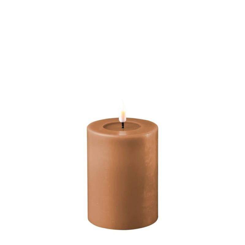 Caramel LED Candle 3x4 INCH (Battery NOT Included) - Lighten Up Shop