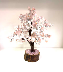 Rose Quartz Gem Tree - Lighten Up Shop