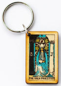 The High Priestess Keychain - Lighten Up Shop