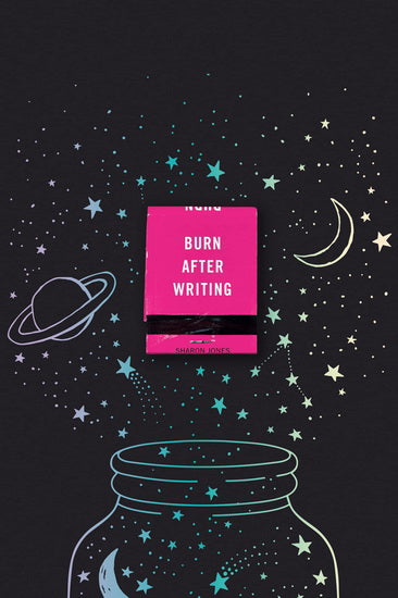Burn After Writing Journal (Magic Stars) - Lighten Up Shop