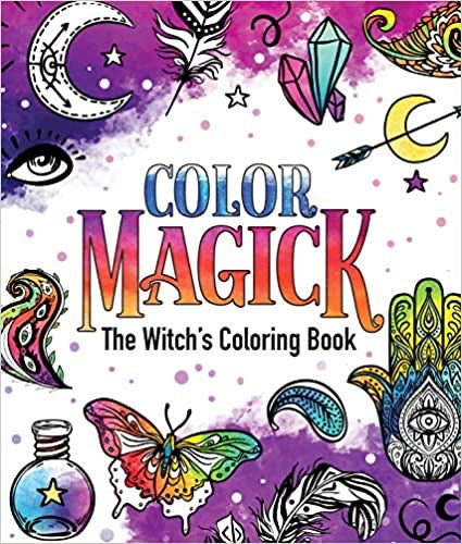 Color Magick : The Witch’s Coloring Book - Lighten Up Shop