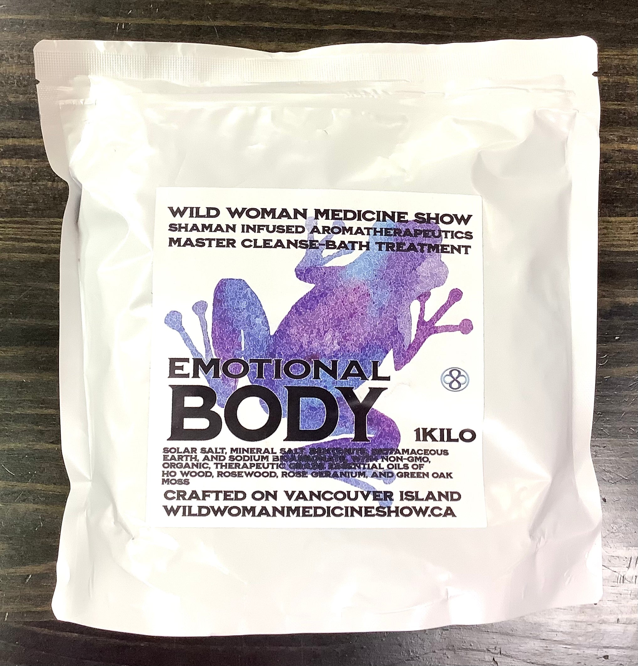 Emotional Body Bath Treatment  (1kg) Wild Woman Medicine Show - Lighten Up Shop
