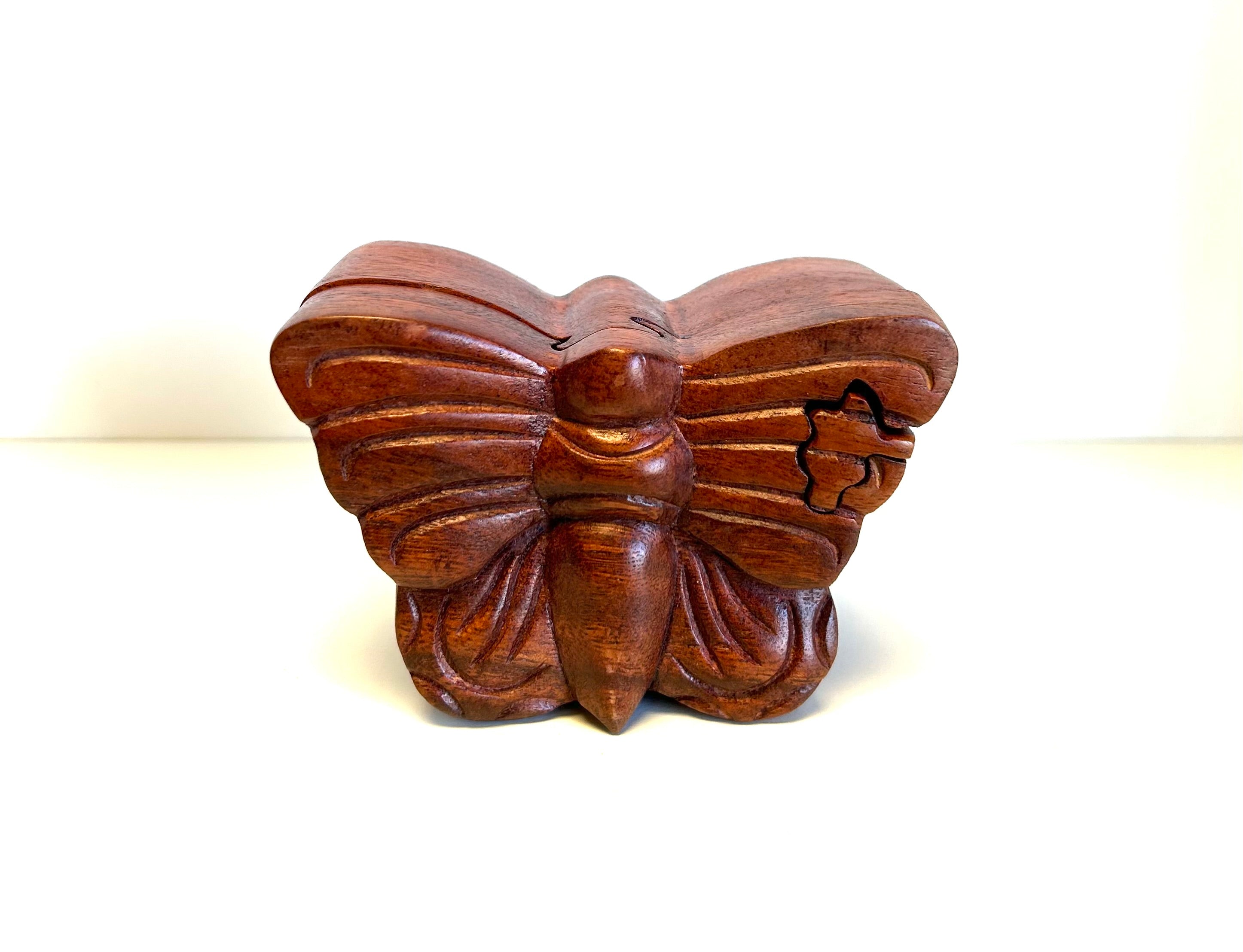Indonesian Wood Puzzle Box - Lighten Up Shop