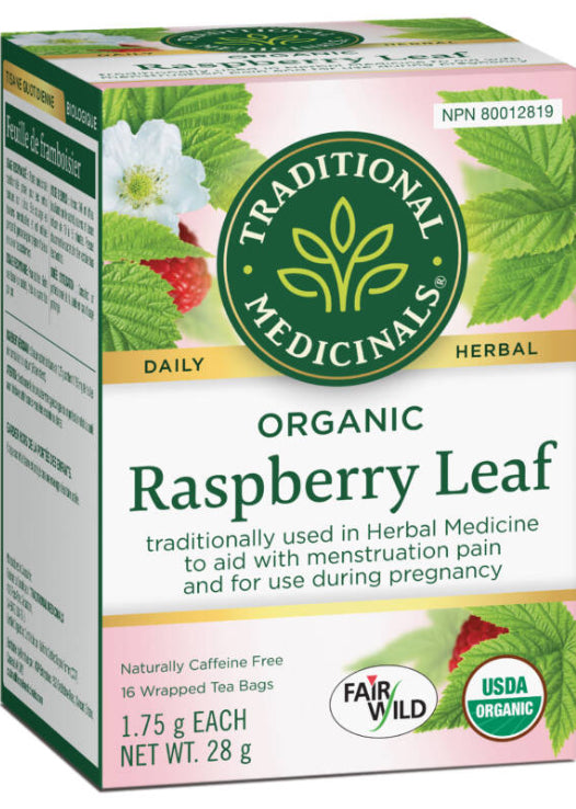 Traditional Medicinals Raspberry Leaf Tea - Lighten Up Shop