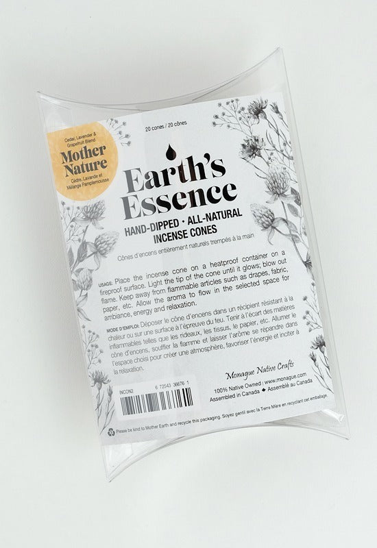Earth’s Essence Hand Dipped Incense Cones - Lighten Up Shop