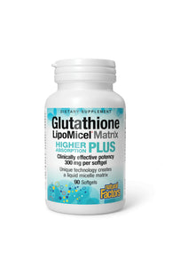 Glutathione LipoMicel Matrix 300mg - 60 Softgels - Lighten Up Shop