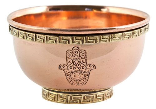 Fatima Copper Offering Bowl - Lighten Up Shop