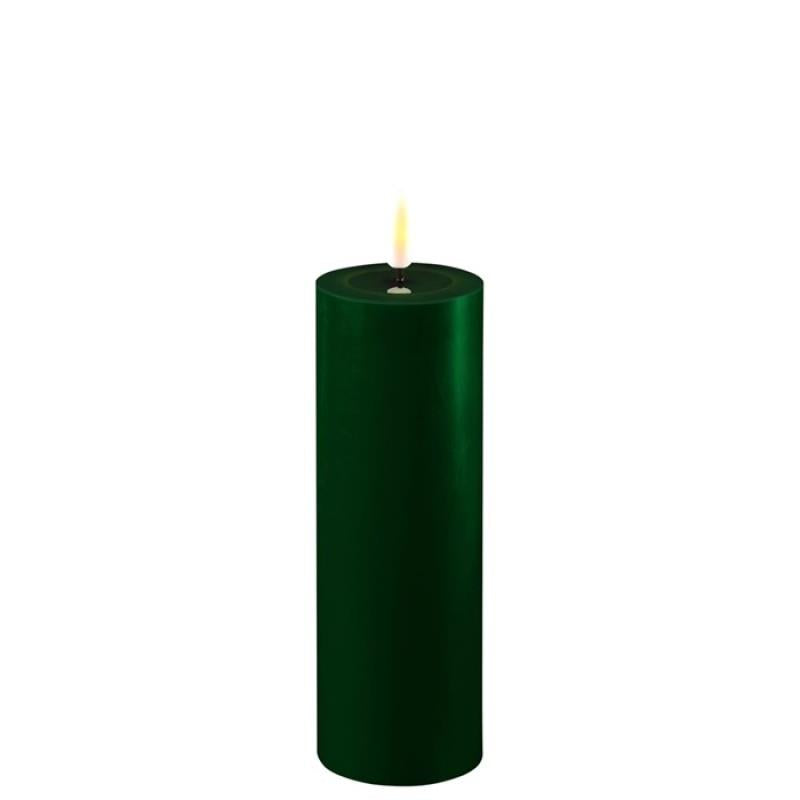 Dark Green LED Candle 2x6 INCH (Battery NOT Included) - Lighten Up Shop