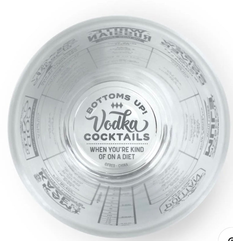 Good Measure Recipe Glass - Vodka Cocktails - Lighten Up Shop