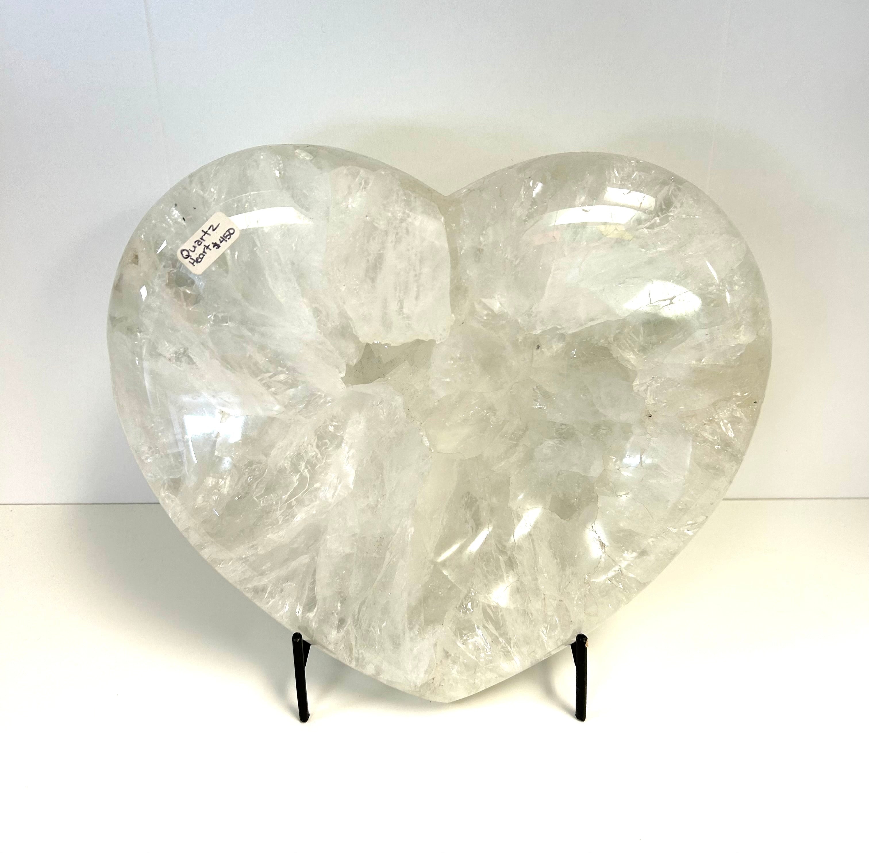 Quartz Heart XL - Lighten Up Shop