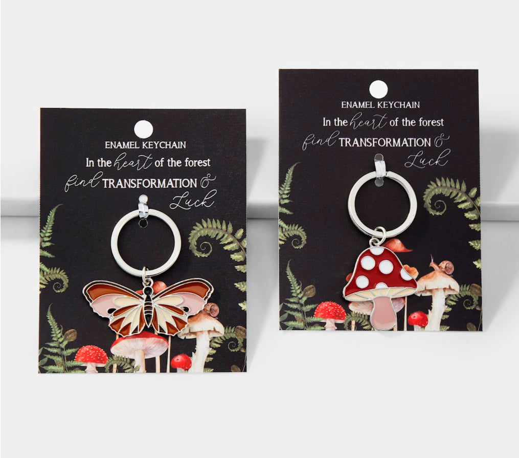 Forest Charm Keychain - Lighten Up Shop