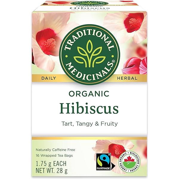 Traditional Medicinals Hibiscus Tea - Lighten Up Shop