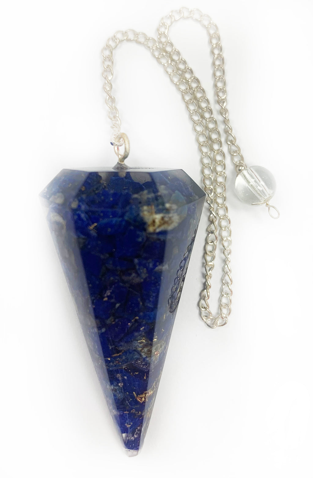Lapis Lazuli Orgone Pendulum - Lighten Up Shop