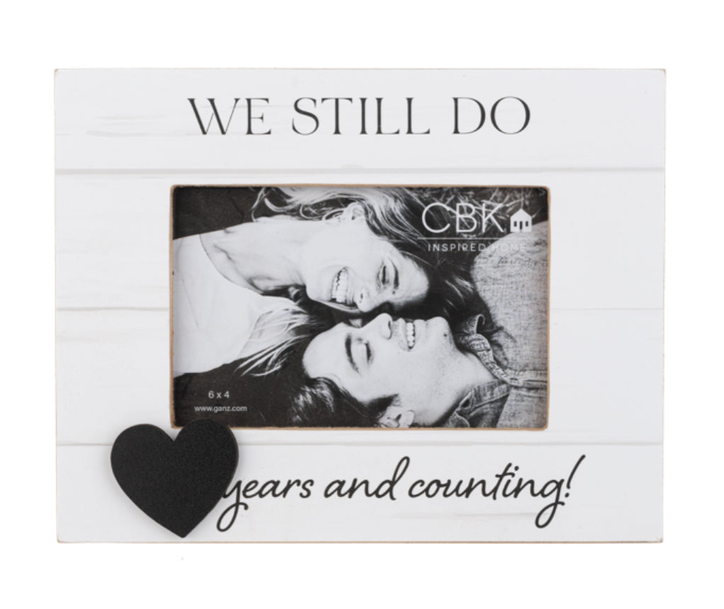Anniversary Frame - Year Personalization - Lighten Up Shop