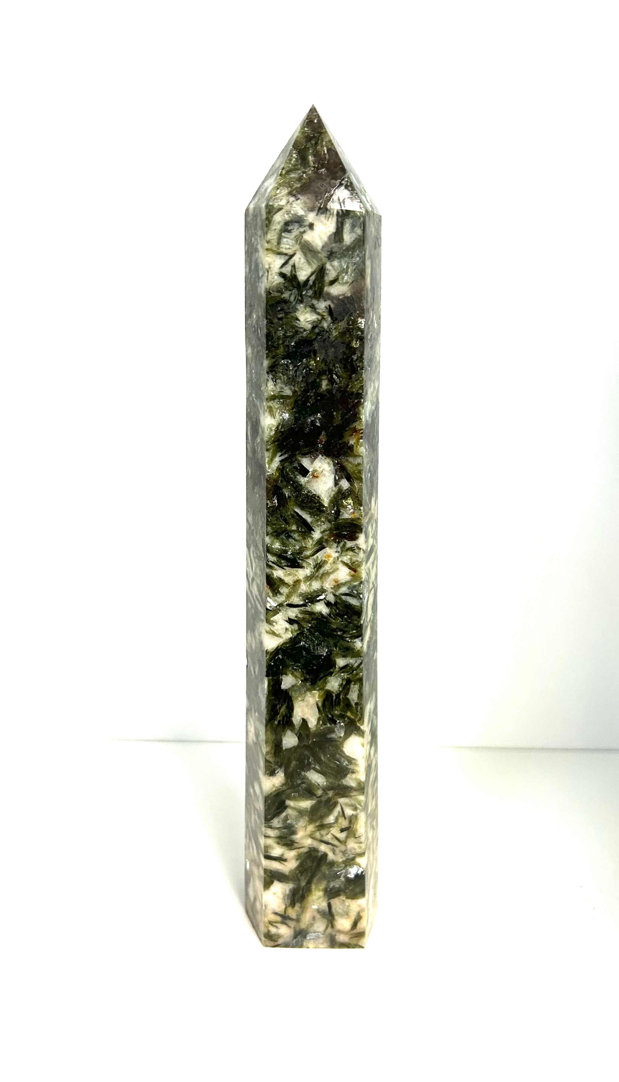 Green Mica Tower - Lighten Up Shop