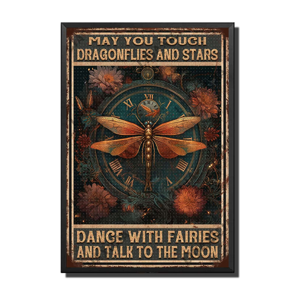 Dance With Fairies Metal Sign - Lighten Up Shop