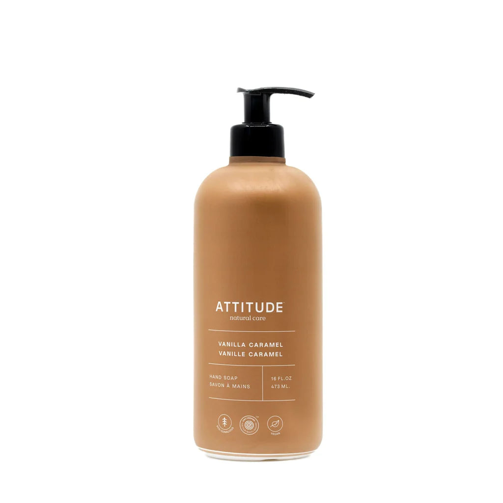 Attitude Hand Soap - Vanilla Caramel 16oz - Lighten Up Shop
