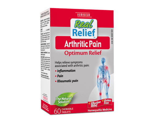 Homeocan Real Relief Arthritic Pain - 60 Chewable