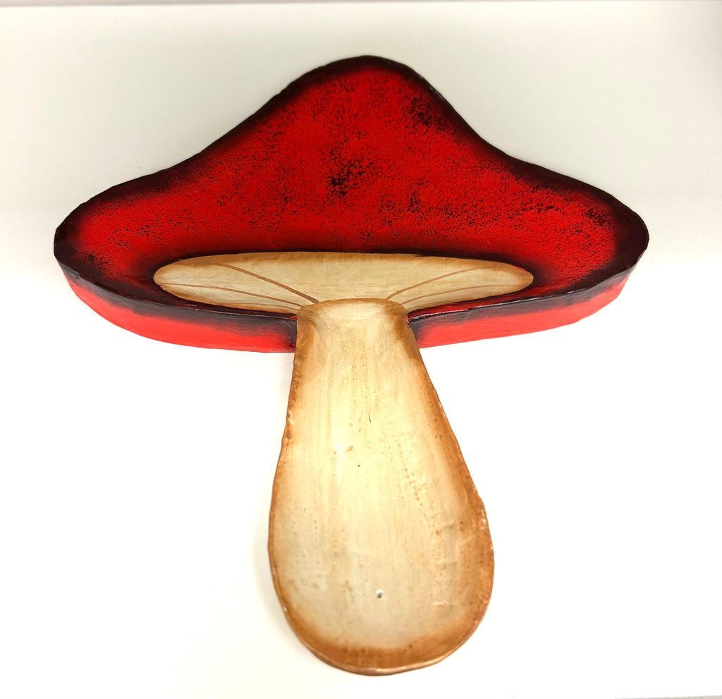 Wood Mushroom Incense Burner - Lighten Up Shop