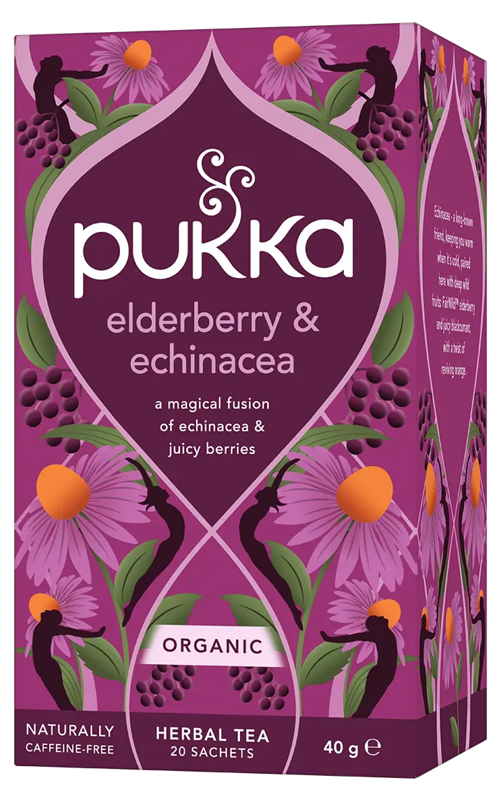 Pukka Elderberry and Echinacea Tea