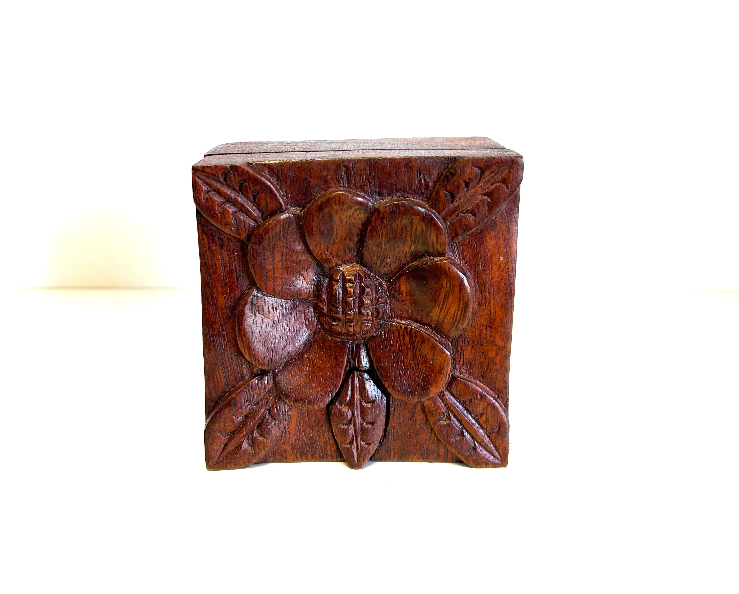 Indonesian Wood Puzzle Box - Lighten Up Shop