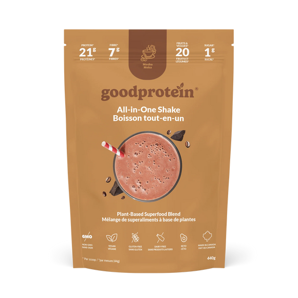 Good Protein Mocha All-In-One Shake 440g - Lighten Up Shop