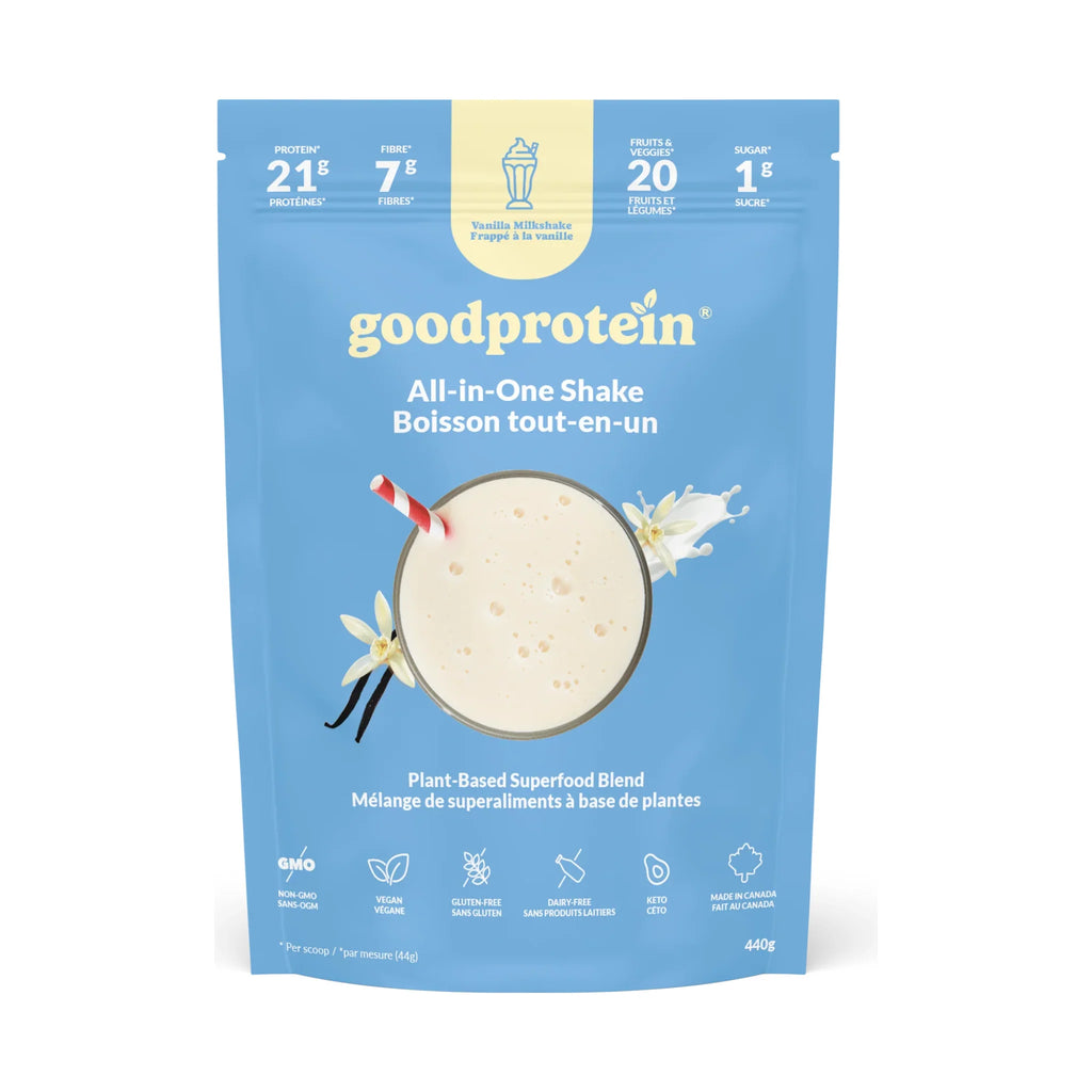 Good Protein Vanilla Milkshake All-In-One Shake 440g - Lighten Up Shop