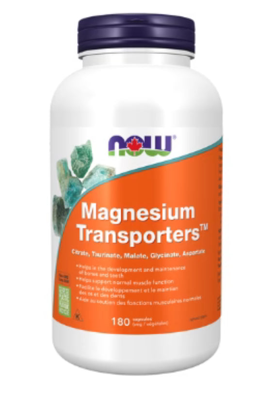Magnesium Transporters - 180 capsules - Lighten Up Shop