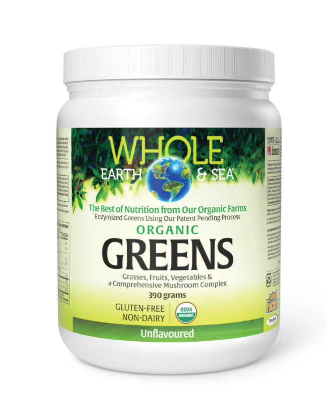Organic 100% Greens (Unflavoured) - Lighten Up Shop