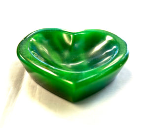 Green Dalestone Heart Dish - Lighten Up Shop