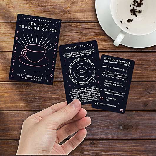 Tea Leaf Reading Cards - Lighten Up Shop