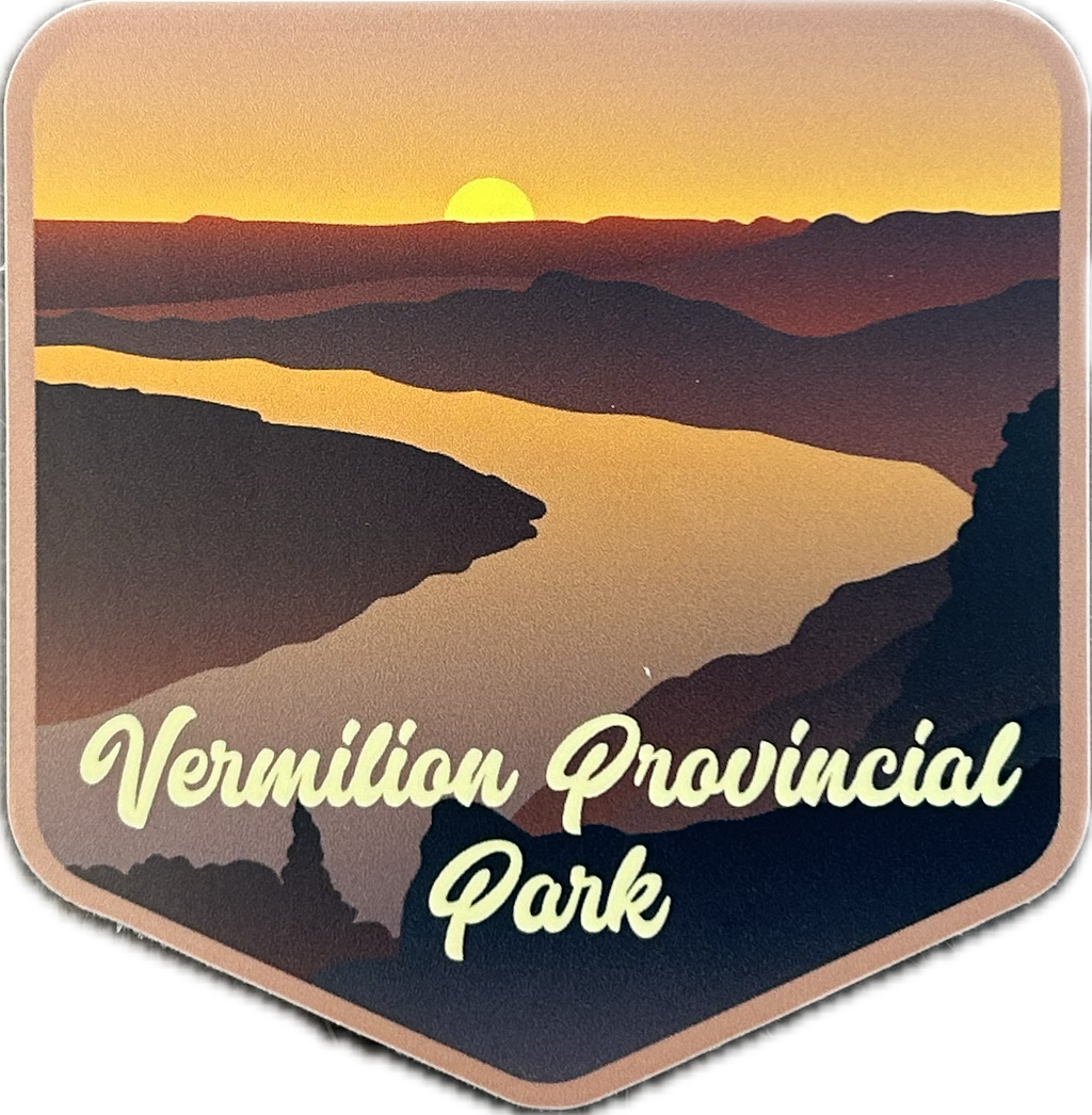 Vermilion Provincial Park Sticker - Lighten Up Shop