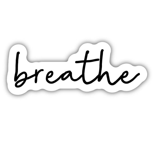 Breathe Sticker - Lighten Up Shop