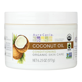 Aura Cacia Coconut Oil 177g - Lighten Up Shop