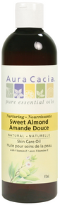 Aura Cacia Sweet Almond Oil 473ml - Lighten Up Shop