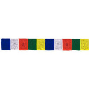 Tibetan Traditional Prayer Flag 192" - Lighten Up Shop