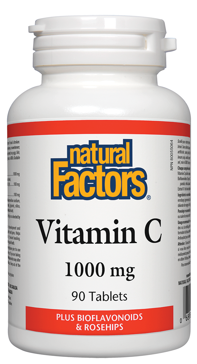 Vitamin C 1000mg 90 tablets - Lighten Up Shop