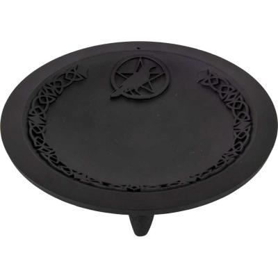 Cast Iron Raven Incense Holder Dish - Lighten Up Shop