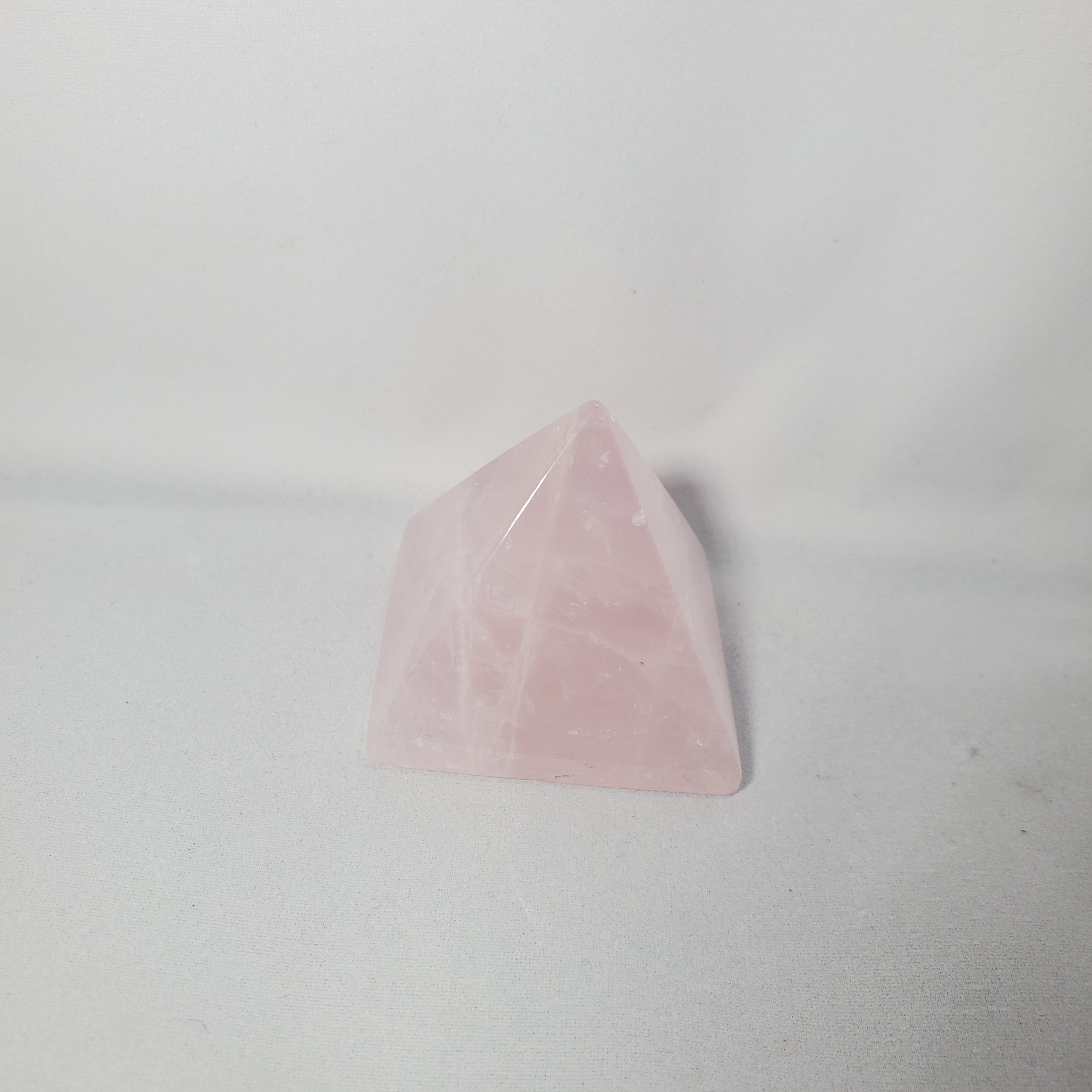 Rose Quartz Pyramid $35 - Lighten Up Shop