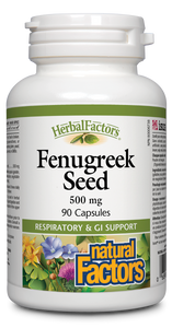 Fenugreek Seed 500mg 90 capsules - Lighten Up Shop