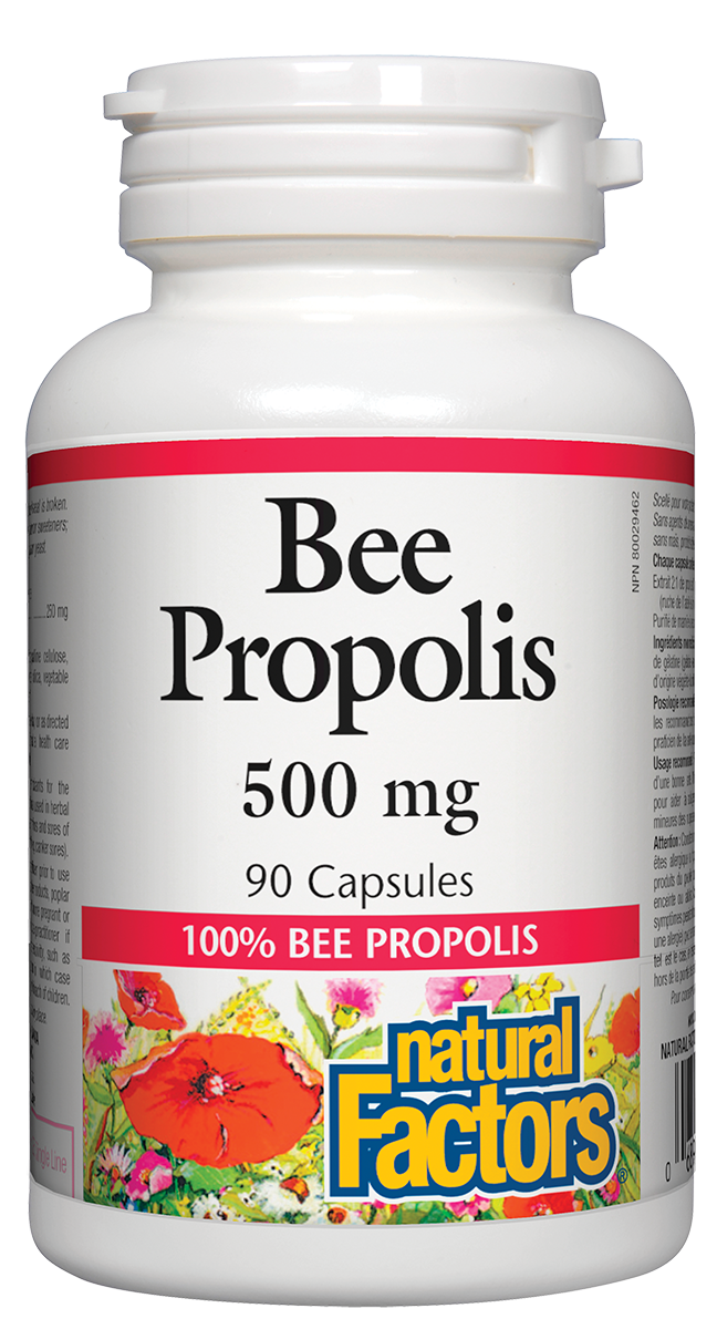 Bee Propolis 500mg 90 capsules - Lighten Up Shop