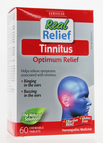 Real Relief Tinnitus 60 Chewable Tablets - Lighten Up Shop