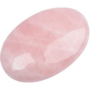 Rose Quartz Palmstone - Lighten Up Shop