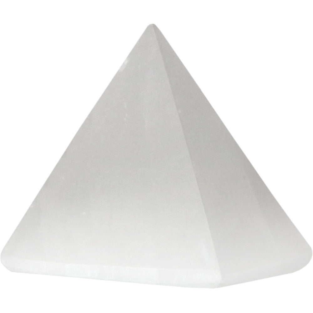 Selenite Pyramid Small - Lighten Up Shop