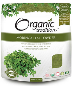 Organic Traditions Moringa Leaf Powder 200g - Lighten Up Shop