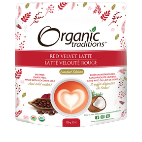 Organic Traditions Red Velvet Latte 150g - Lighten Up Shop