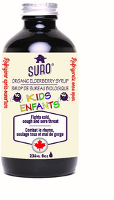 Suro Organic Elderberry Syrup for Kids 236ml - Lighten Up Shop