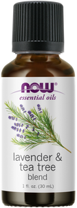 Lavender and Tea Tree Essential Oil 30ml - Lighten Up Shop