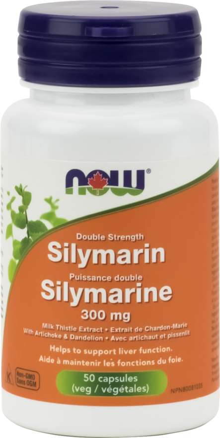 Double Strength Silymarin 300mg 50 capsules - Lighten Up Shop