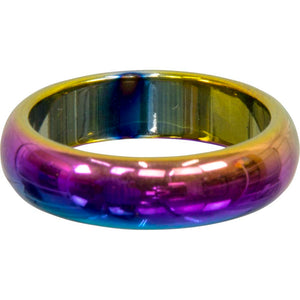 Rainbow Hematite Ring - Lighten Up Shop